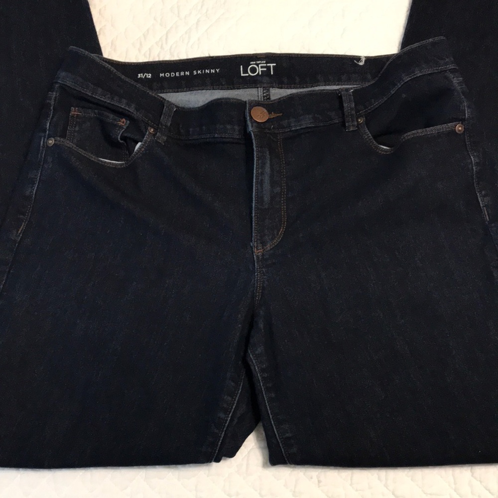 Loft Dark Skinny Jeans